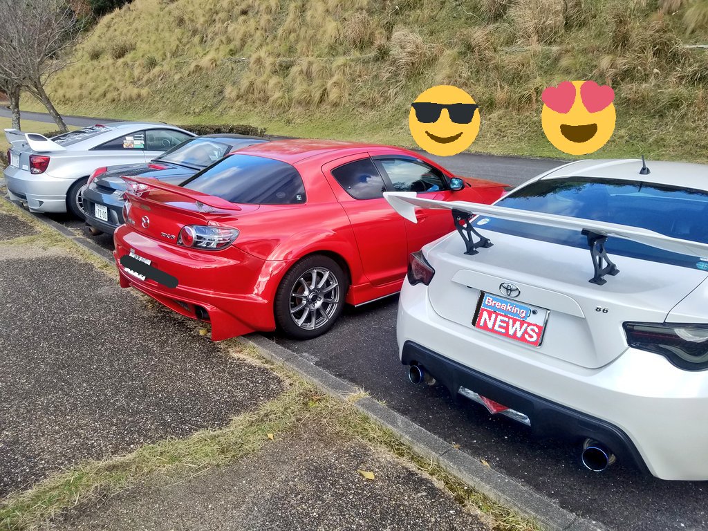 今日はS.G.S Racingのツーリングオフ会で鈴鹿スカイラインを走ってアクアイグニスに行ってきました!スクストと車、 今日はS.G.S Racingのツーリングオフ会で鈴鹿スカイラインを走ってアクアイグニスに行ってきました!スクストと車、