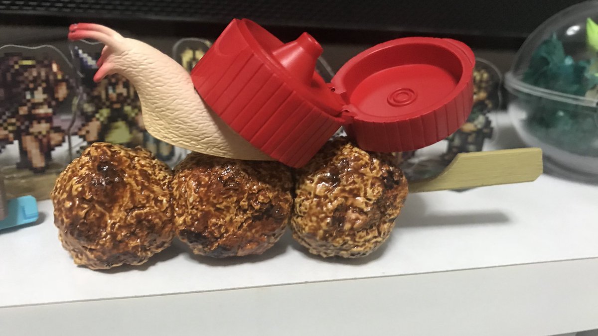 焼き鳥がちゃもあったので回してみたんだけど目当てのネギまは当たらずよくわからん肉団子が当たりました 焼き鳥がちゃもあったので回してみたんだけど目当てのネギまは当たらずよくわからん肉団子が当たりました