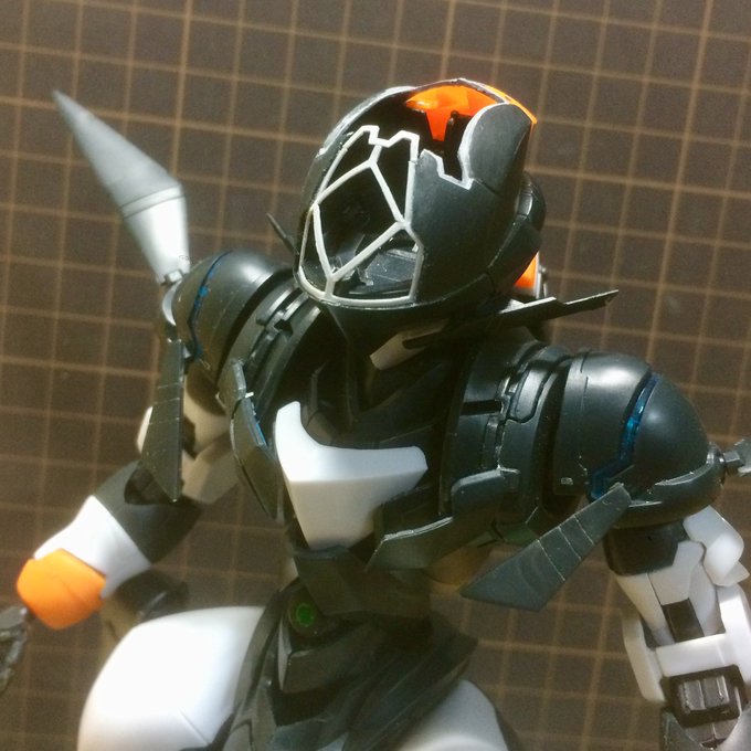 思ってより時間かかるなコレ #TENGUmodelers #ガルガンティア 思ってより時間かかるなコレ #TENGUmodelers #ガルガンティア