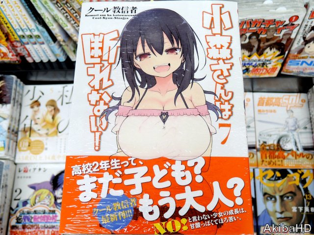 11月7日発売「小森さんは断れない!」7巻(漫画:クール教信者氏)、2枚目とらのあな手描きPOP「小森さん最大の選択迫る 11月7日発売「小森さんは断れない!」7巻(漫画:クール教信者氏)、2枚目とらのあな手描きPOP「小森さん最大の選択迫る