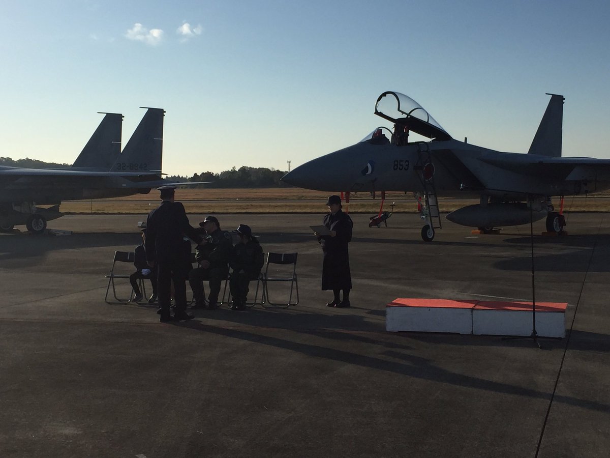 快晴‼️岐阜基地航空祭、間も無くオープニングセレモニーが始まります‼️今年はまそたん塗装機等ひそねとまそたん大活躍です、 快晴‼️岐阜基地航空祭、間も無くオープニングセレモニーが始まります‼️今年はまそたん塗装機等ひそねとまそたん大活躍です、