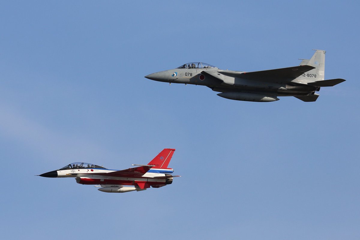 F-15 vs F-2、加速競争❗#岐阜基地 #岐阜基地航空祭 #まそたん F-15 vs F-2、加速競争❗#岐阜基地 #岐阜基地航空祭 #まそたん