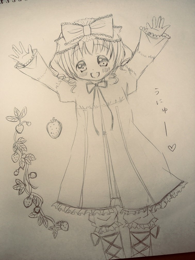 雛苺🍓 ローゼンで一番好きです。うにゅーも花丸ハンバーグも美味しそう💛野川さくらさんの声もぴったりで可愛い😊#絵描きさん 雛苺🍓 ローゼンで一番好きです。うにゅーも花丸ハンバーグも美味しそう💛野川さくらさんの声もぴったりで可愛い😊#絵描きさん