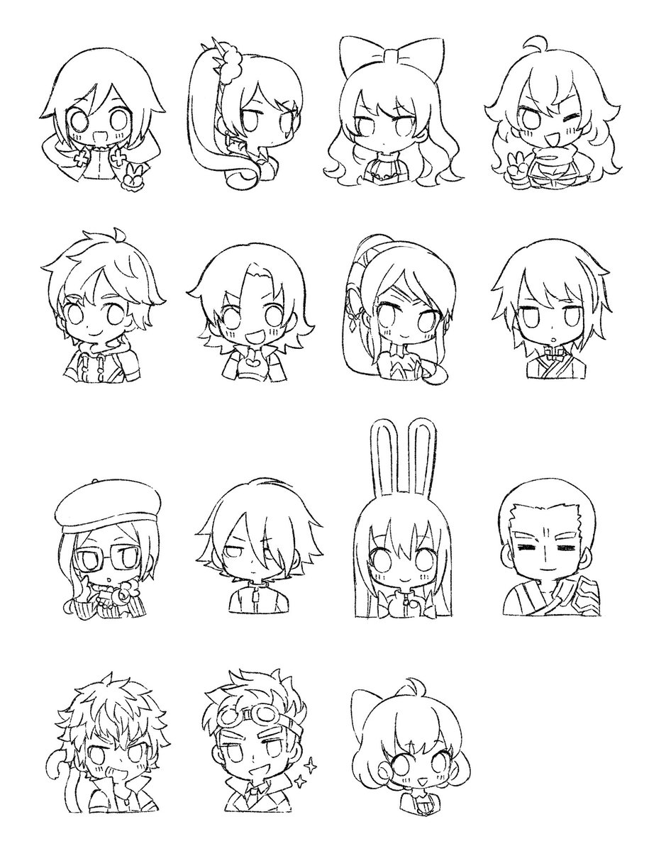 RWBYの布教画像でも作ろうかと思って主要キャラを描きだしてる・・・ RWBYの布教画像でも作ろうかと思って主要キャラを描きだしてる・・・