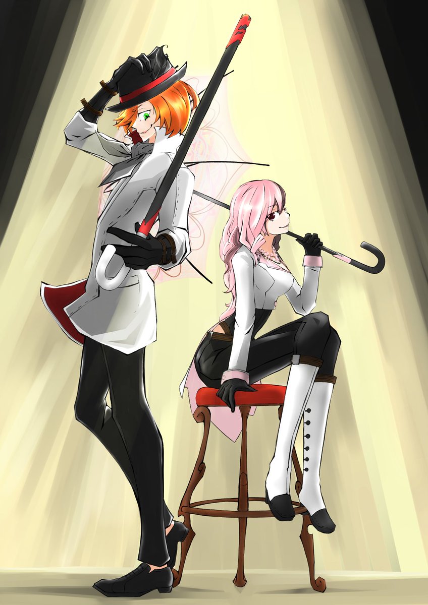 ローマン・トーチウィックとネオポリタン#RWBY ローマン・トーチウィックとネオポリタン#RWBY