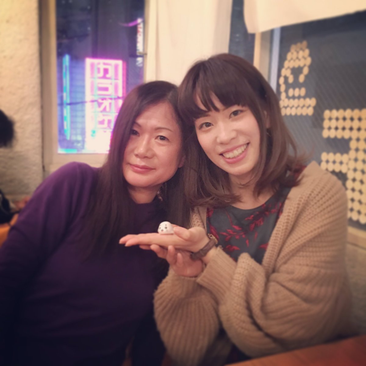 11月24日のゴマちゃんファンミーティングの打ち合わせでアシベCVの #河村梨恵 さんと。今回も面白くなりますよー!チケ 11月24日のゴマちゃんファンミーティングの打ち合わせでアシベCVの #河村梨恵 さんと。今回も面白くなりますよー!チケ
