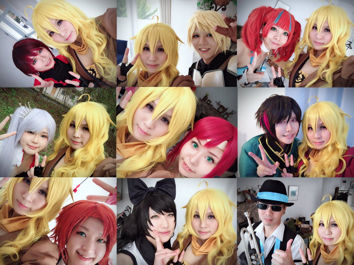 本日はお疲れ様でしたー!RWBYVFあわせにて、Yang Xiao Longしてきました!素敵なスタジオ、素敵な方々に囲 本日はお疲れ様でしたー!RWBYVFあわせにて、Yang Xiao Longしてきました!素敵なスタジオ、素敵な方々に囲