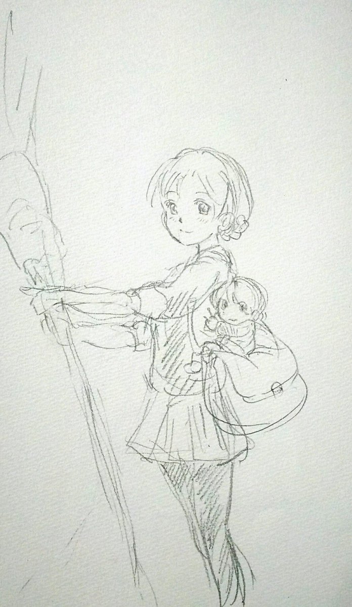 昨日は色紙ありがとうございました誕生お祝いイラストのボツ案です魔女の宅急便の本を買ったばかりで、すぐに影響されてこんな 昨日は色紙ありがとうございました誕生お祝いイラストのボツ案です魔女の宅急便の本を買ったばかりで、すぐに影響されてこんな