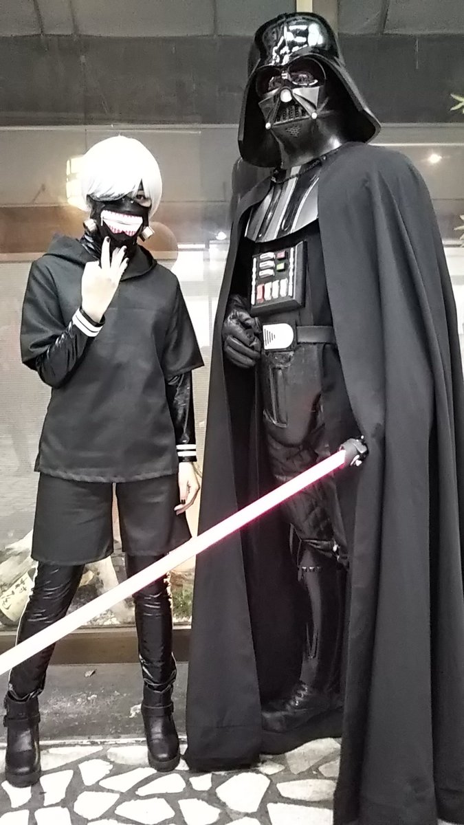 たくさんのレイヤーさんと写真撮って頂いたベイダー卿③東京喰種魔女の宅急便千と千尋の神隠しキャプテンハーロック#富士コス たくさんのレイヤーさんと写真撮って頂いたベイダー卿③東京喰種魔女の宅急便千と千尋の神隠しキャプテンハーロック#富士コス