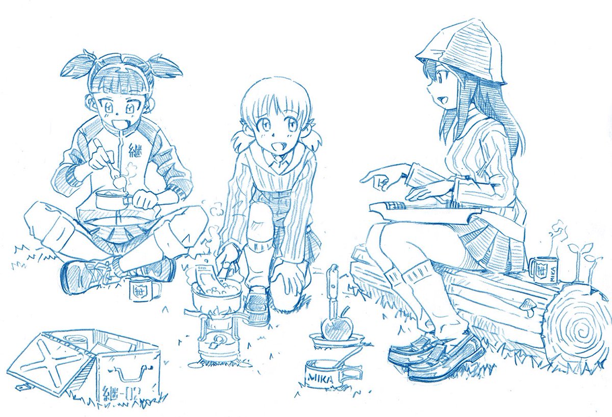 継続は毎日がゆるキャン#ガルパン 継続は毎日がゆるキャン#ガルパン