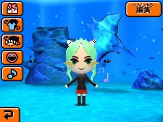 傾福さん。角あったんだ! #トモダチコレクション新生活 #3DS 傾福さん。角あったんだ! #トモダチコレクション新生活 #3DS