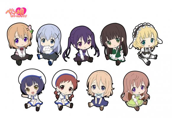 【トピックス】『ご注文はうさぎですか??』の「ぺたん娘ラバーストラップ」がペンギンパレードより登場! #ahn #go 【トピックス】『ご注文はうさぎですか??』の「ぺたん娘ラバーストラップ」がペンギンパレードより登場! #ahn #go