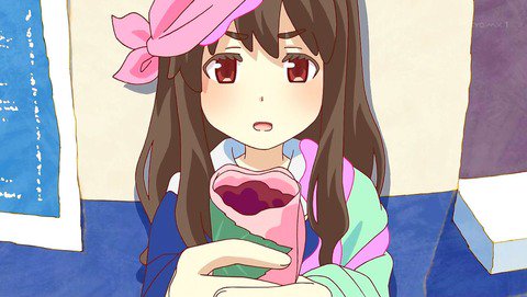 本日24時30分からアニメ「URAHARA」の第8話「ファビュラスクレープ」を放送!三人に食べてもらいたいと持ってきたの 本日24時30分からアニメ「URAHARA」の第8話「ファビュラスクレープ」を放送!三人に食べてもらいたいと持ってきたの