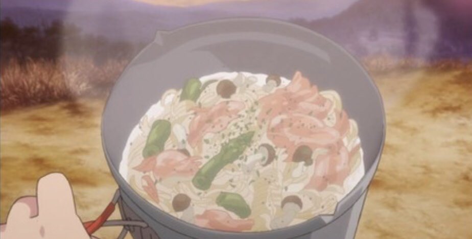 ゆるキャン△ 5話 のしまりんのスープパスタ作ってみたー😋めっちゃ美味しかった!!今度はキャンプで作りたいな!?🤔食いす ゆるキャン△ 5話 のしまりんのスープパスタ作ってみたー😋めっちゃ美味しかった!!今度はキャンプで作りたいな!?🤔食いす
