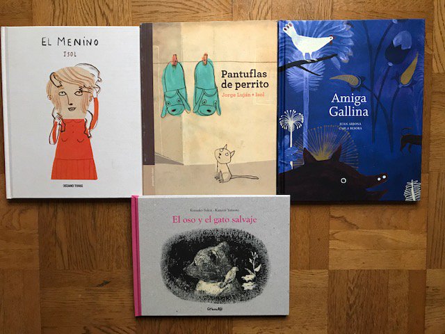 【ミランフ洋書店】しばらく品切れだった、『くまとやまねこ』スペイン語版、イソール『ちっちゃいさん』の原作El Menin 【ミランフ洋書店】しばらく品切れだった、『くまとやまねこ』スペイン語版、イソール『ちっちゃいさん』の原作El Menin