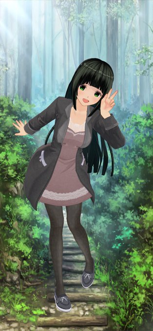 魔女は山の中に入ると元気にw #ふらいんぐうぃっち #カスタムキャスト 魔女は山の中に入ると元気にw #ふらいんぐうぃっち #カスタムキャスト