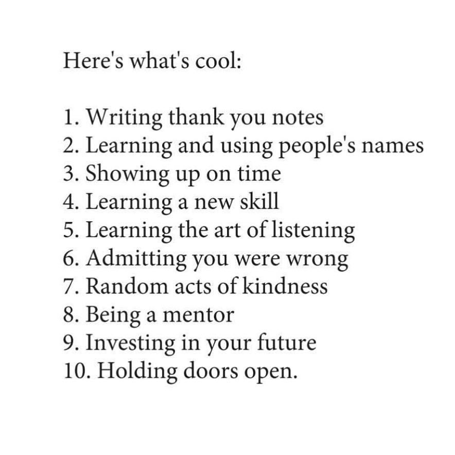 Gratitude on the brain. Stay cool my friends. ✌???? https://t.co/SNOmsNEjLH