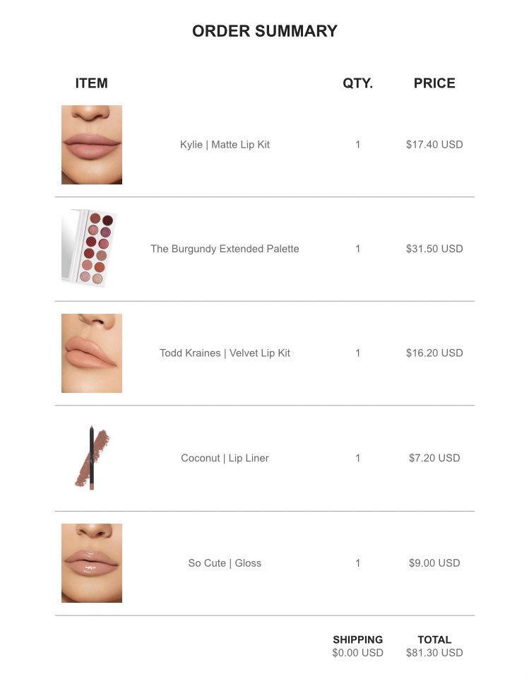 RT @maartinaxo: My third @kyliecosmetics order this week ???????????????? @KylieJenner 
We love a good Black Friday deal ???? https://t.co/EsyvuZskDp