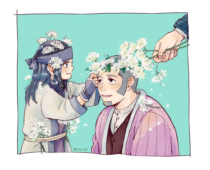 #2018年自分が選ぶ今年の4枚推しを推せて最高の1年!金カム描くのが楽しかったです #2018年自分が選ぶ今年の4枚推しを推せて最高の1年!金カム描くのが楽しかったです