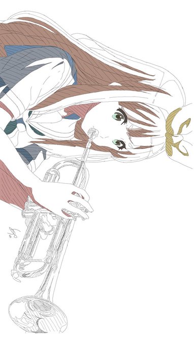 #響けユーフォニアム #吉川優子描きました!いつもお疲れ様です! #響けユーフォニアム #吉川優子描きました!いつもお疲れ様です!