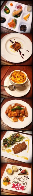 CAFE DU CREPUSCULE吉祥寺店さまでお誕生日をお祝いしてもらいました☺️地元にも店舗があり、ずいぶん前にそ CAFE DU CREPUSCULE吉祥寺店さまでお誕生日をお祝いしてもらいました☺️地元にも店舗があり、ずいぶん前にそ