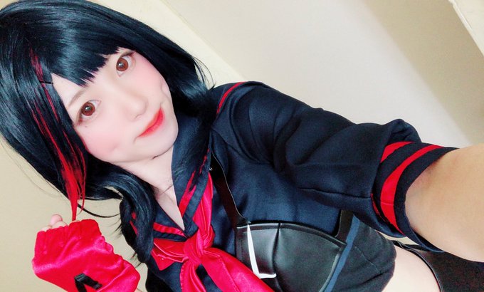 今日はキルラキルの纏流子ちゃん!たぶんまたしばらく着ないと思うからぜひ見に来てくれたらって思います\(●°ω°●)/♡ 今日はキルラキルの纏流子ちゃん!たぶんまたしばらく着ないと思うからぜひ見に来てくれたらって思います\(●°ω°●)/♡