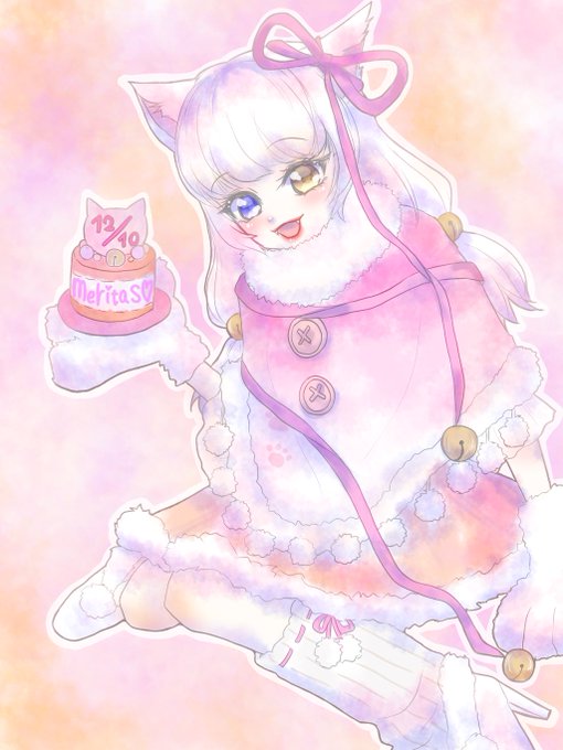 めりさんハッピ〜バ〜スデ〜〜〜〜🎊🥰🎊ラブリーキャットちゃんを勝手に描いて勝手に送り付けます🙇♀️ニキ以外にもポケモン めりさんハッピ〜バ〜スデ〜〜〜〜🎊🥰🎊ラブリーキャットちゃんを勝手に描いて勝手に送り付けます🙇♀️ニキ以外にもポケモン