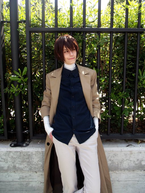 デート相手を待ってる太宰さん太宰: 📷→ #太宰治 #文豪ストレイドッグス #文スト #コスプレ #DazaiOsa デート相手を待ってる太宰さん太宰: 📷→ #太宰治 #文豪ストレイドッグス #文スト #コスプレ #DazaiOsa