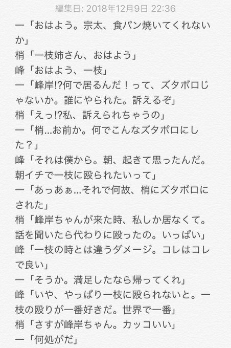 WORKING!!ショート「朝の目覚めに殴ってくれ」12-9 WORKING!!ショート「朝の目覚めに殴ってくれ」12-9