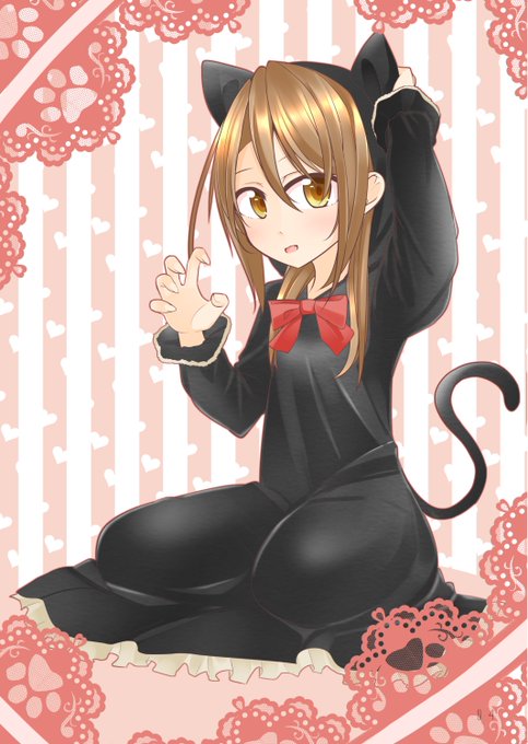 瑞鳳+黒猫ワンピース #艦これ 瑞鳳+黒猫ワンピース #艦これ