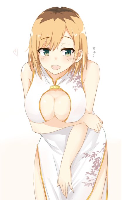 チャイナ服を着ている宮森です#musani #SHIROBAKO チャイナ服を着ている宮森です#musani #SHIROBAKO