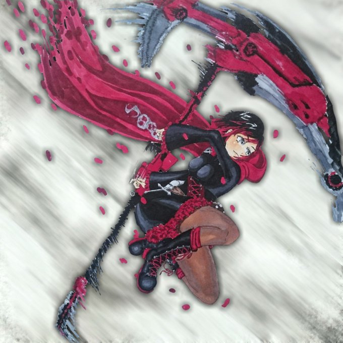 ルビー描けた~#RWBY ルビー描けた~#RWBY