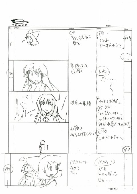 おはようなんだもん。今日も「絶対防衛レヴィアタン」第3話の絵コンテをアップするんだもん♪レヴィアタンが決意の表情なんだも おはようなんだもん。今日も「絶対防衛レヴィアタン」第3話の絵コンテをアップするんだもん♪レヴィアタンが決意の表情なんだも