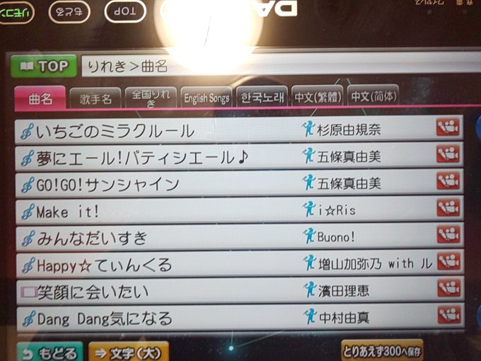 ヒトカラは16曲が終わりましたー。女性ボーカルのアニメ主題歌で8曲。久しぶりに歌う曲が多め。はー!やっぱり良いし!ジュエ ヒトカラは16曲が終わりましたー。女性ボーカルのアニメ主題歌で8曲。久しぶりに歌う曲が多め。はー!やっぱり良いし!ジュエ