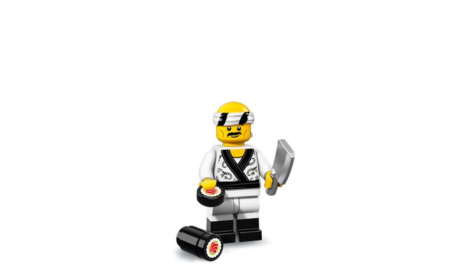 レゴミニフィギュアシリーズレゴ ニンジャゴー ザ・ムービー 「寿司シェフ」#LEGO レゴミニフィギュアシリーズレゴ ニンジャゴー ザ・ムービー 「寿司シェフ」#LEGO