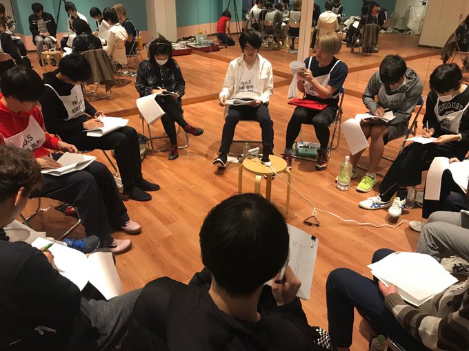 本日もファイナリストはレッスン中!演技レッスンは今日から最終審査用の台本を使って稽古スタート!#キミコエ 本日もファイナリストはレッスン中!演技レッスンは今日から最終審査用の台本を使って稽古スタート!#キミコエ