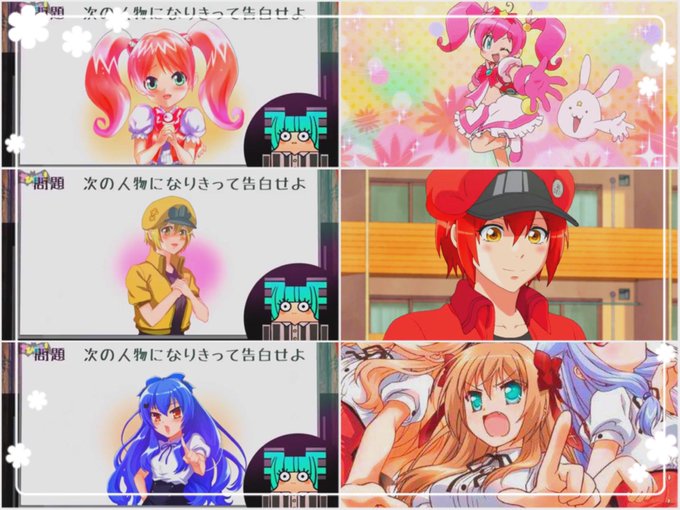 でびどるに出てきたキャラ多分右の子たちをモデルにしてるよね⁉️#でびどる でびどるに出てきたキャラ多分右の子たちをモデルにしてるよね⁉️#でびどる
