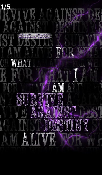 【LINE着せ替え Meaning of life (Black And Purple)】何のために生きているのか運命に 【LINE着せ替え Meaning of life (Black And Purple)】何のために生きているのか運命に