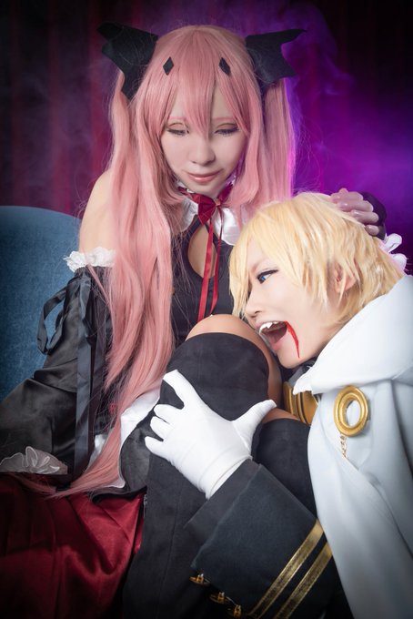 ※コスプレ #香Photo【終わりのセラフ】クルル・ツェペシ&百夜ミカエラ-ああ…そう そんなに渇いてたの 仕方ないなぁ ※コスプレ #香Photo【終わりのセラフ】クルル・ツェペシ&百夜ミカエラ-ああ…そう そんなに渇いてたの 仕方ないなぁ