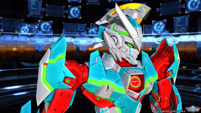 #PSO2 #SSSS_GRIDMAN #再現キャラの隣に元ネタ 『私はハイパーエージェント、グリッドマン。思い出して #PSO2 #SSSS_GRIDMAN #再現キャラの隣に元ネタ 『私はハイパーエージェント、グリッドマン。思い出して