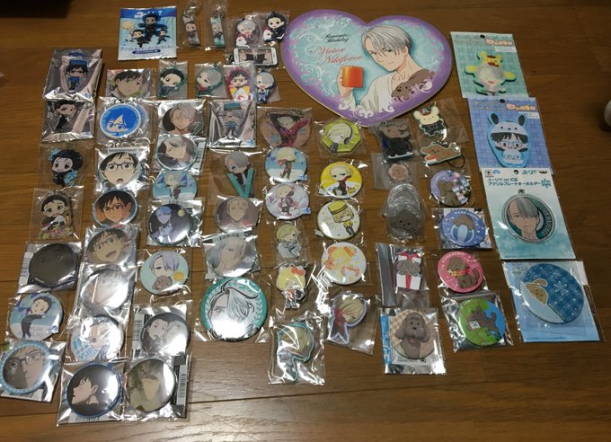 交換・譲渡 募集 ユーリ on ice ユリオ 勇利 ヴィクトル マッカチン【譲】写真の物【求】画像の印の物又は各30 交換・譲渡 募集 ユーリ on ice ユリオ 勇利 ヴィクトル マッカチン【譲】写真の物【求】画像の印の物又は各30