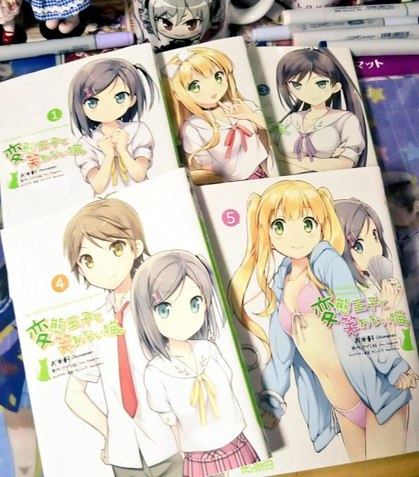 今日の戦利品😊 変猫漫画1~5ラブライブ4スクフェス公式イラスト集あんきらスリーブイヤホンマスコットにこまき❤️ 今日の戦利品😊 変猫漫画1~5ラブライブ4スクフェス公式イラスト集あんきらスリーブイヤホンマスコットにこまき❤️