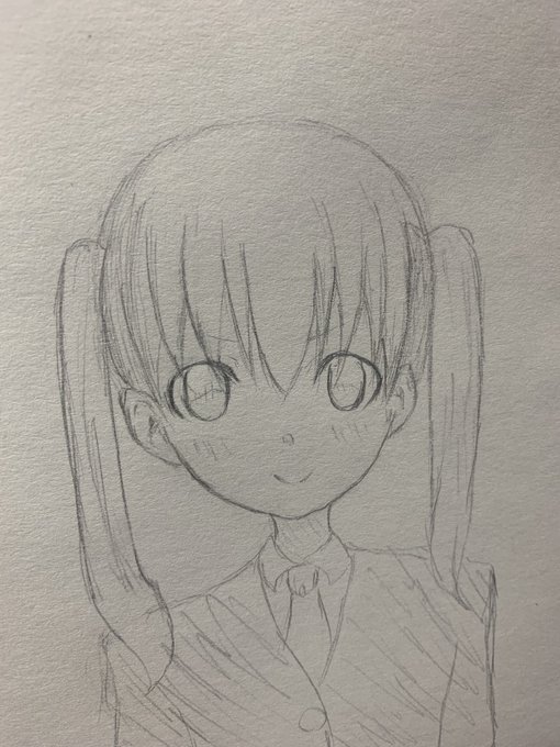 #リプきたキャラの顔だけ描く ソウルイーターのマカ!(のつもり)です!描くの難しい…下手で申し訳ないっす #リプきたキャラの顔だけ描く ソウルイーターのマカ!(のつもり)です!描くの難しい…下手で申し訳ないっす