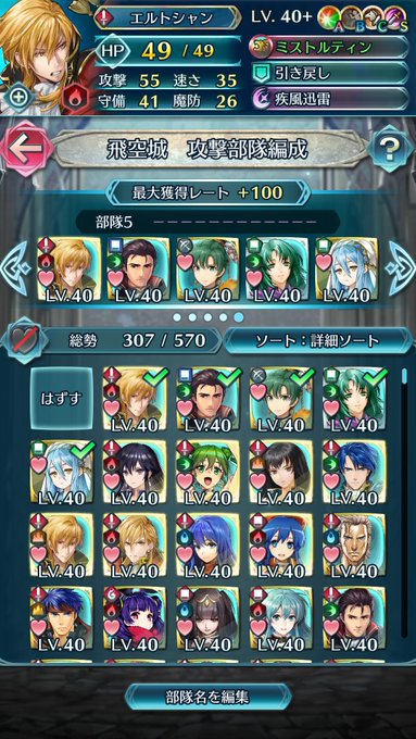 ラピュタの攻撃部隊ですが、最初は色々なメンバーでやっていましたが、今はほぼこのメンバーになっています。受けから入るのが厳 ラピュタの攻撃部隊ですが、最初は色々なメンバーでやっていましたが、今はほぼこのメンバーになっています。受けから入るのが厳