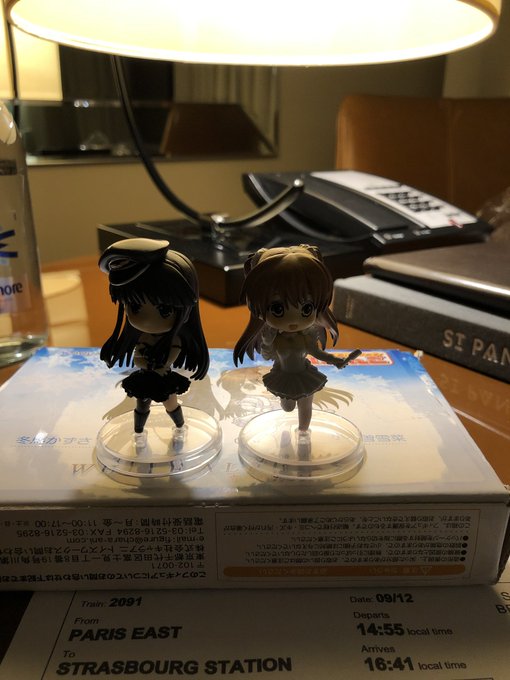 明日向かう場所のためにちょっと組み立ててみるなど… #WA2 明日向かう場所のためにちょっと組み立ててみるなど… #WA2