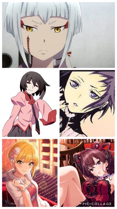 宝生蝮(青の祓魔師)忍野扇(物語シリーズ)ロード・キャメロット(D.Gray-man)宮本フレデリカ、一ノ瀬志希(デレス 宝生蝮(青の祓魔師)忍野扇(物語シリーズ)ロード・キャメロット(D.Gray-man)宮本フレデリカ、一ノ瀬志希(デレス