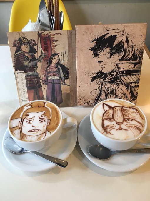 新宿の近くの原宿リシューでラテアート。権太郎14歳はお姉さんに描いていただいが上手えし、美味え。いざ、銭を握りしめて新宿 新宿の近くの原宿リシューでラテアート。権太郎14歳はお姉さんに描いていただいが上手えし、美味え。いざ、銭を握りしめて新宿