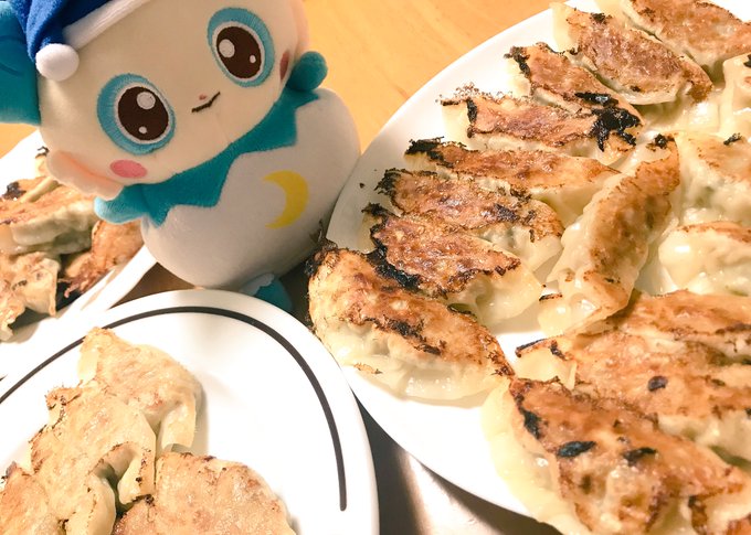 ギョーザ 上手に焼けたよ〜!オー!豪快シェフ!#cocotama #ここたび #ピロー ギョーザ 上手に焼けたよ〜!オー!豪快シェフ!#cocotama #ここたび #ピロー
