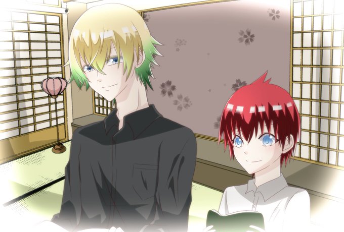 息抜きに理士兄さんと恵治兄さん(*´◒`*)♡#双星の陰陽師 息抜きに理士兄さんと恵治兄さん(*´◒`*)♡#双星の陰陽師