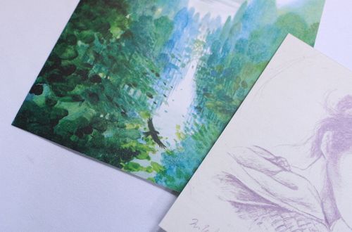 【佐竹美保&上橋菜穂子 W複製画付】ハードカバー版『風と行く者』、絵本ナビにも入荷しています!佐竹さんによる描きおろし 【佐竹美保&上橋菜穂子 W複製画付】ハードカバー版『風と行く者』、絵本ナビにも入荷しています!佐竹さんによる描きおろし